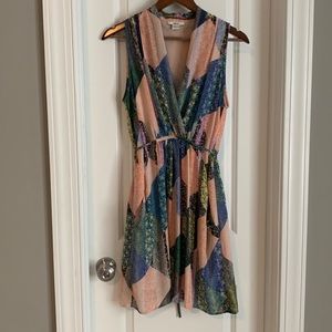 Bar III dress WiTH POCKETS size L Tie back